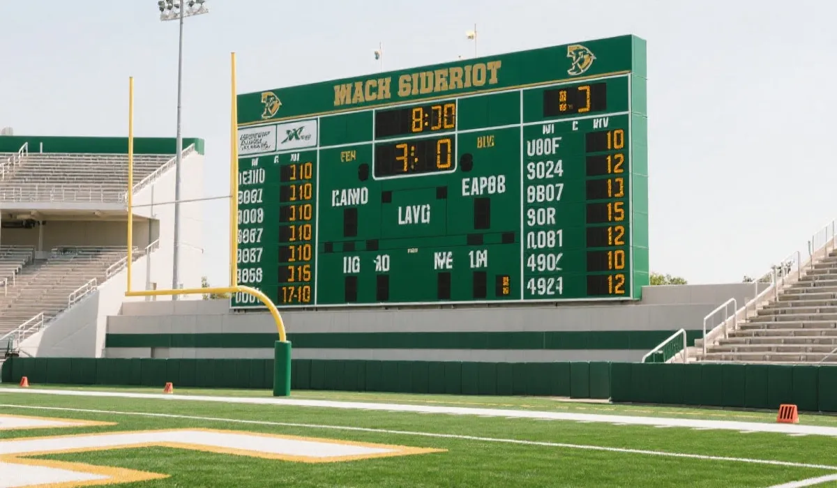 小组赛赛程信息板示意图